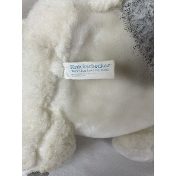 1981 Knickerbocker Chubby Cheeks Puppy Dog Plush Stuffed Animal Vintage - Picture 9 of 11